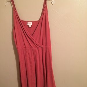 MOSSIMO SUPPLY CO mini rust casual dress (: